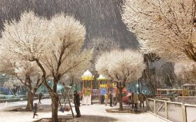 آسمان ایران برفی و بارانی می‌شود