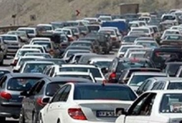 ترافیک نیمه سنگین در محور تهران- فیروزکوه