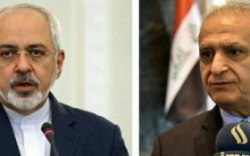 گفت‌وگوی ظریف با وزیر خارجه عراق