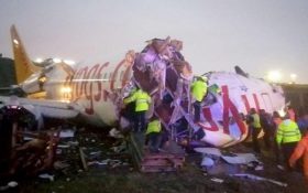 سه کشته و ۱۷۹ زخمی در سانحه هواپیمای ترکیه