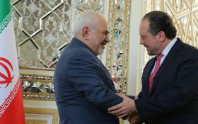 وزیر خارجه اتریش با ظریف دیدار کرد
