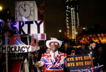 بریتانیا رسما از اتحادیه اروپا خارج شد