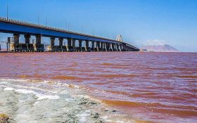 آب دریاچه ارومیه ۱.۵۹ میلیارد مترمکعب بیشتر از سال گذشته