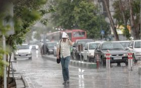 تداوم بارش‌ها در بیشتر مناطق کشور