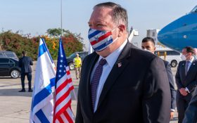 پامپئو: با اسرائیل برای مهار تهدید ایران همکاری می‌کنیم