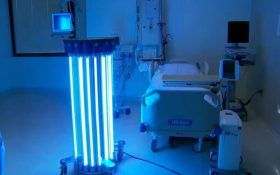 دستگاه ضدعفونی‌کننده سطوح با اشعه UV تولید شد
