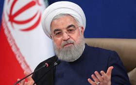 روحانی: علیرغم تحریم ستم‌گری به اسم آمریکا با افتخار از دستاوردها سخن می‌گوییم