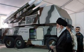 ابلاغ سلام رهبری به کارکنان پدافند هوایی