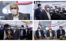با حضور معاون علمی و فناوری رئیس جمهوری؛ تجهیزات واگن ملی «ایران ساخت» رونمایی شد