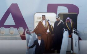 امیر قطر وارد تهران شد