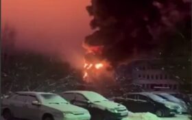 حمله پهپادی به انبار نفت «کامباین تمپ» روسیه